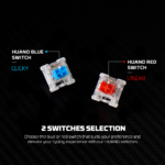 Tastatura Mehanicka Gaming Fantech MK917 RGB Atom PRO79 Wireless bela (Red switch) - Slika 4