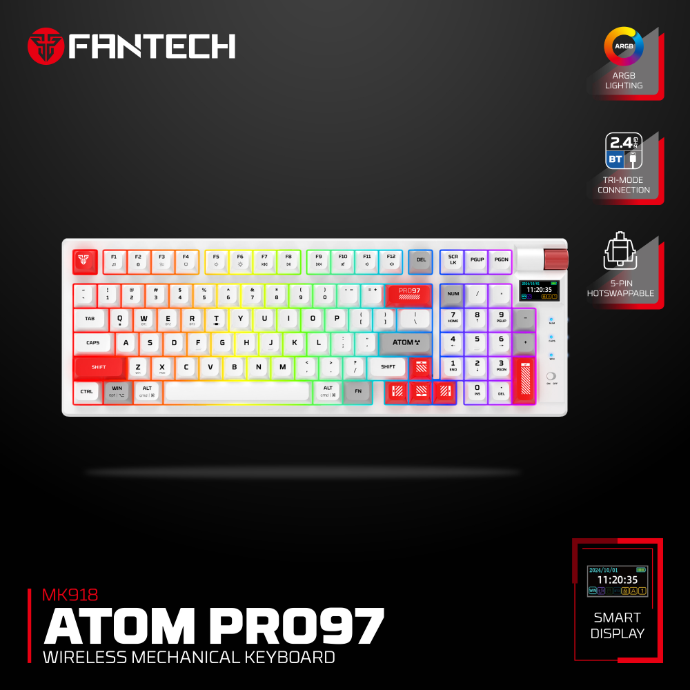 tastatura-mehanicka-gaming-fantech-mk918-rgb-atom-pro97-wireless-bela-blue-switch-222739-368397.png Tastatura Mehanicka Gaming Fantech MK918 RGB Atom PRO97 Wireless bela (Blue switch) - Slika 1