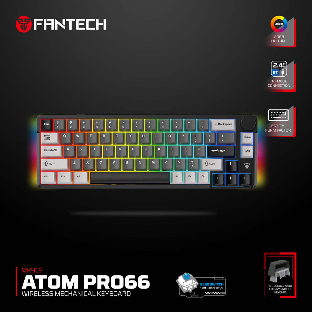 tastatura-mehanicka-gaming-fantech-mk919-atom-pro66-crna-blue-switch-223172-372465.png Tastatura Mehanicka Gaming Fantech MK919 Atom PRO66 crna (Blue switch) - Slika 1
