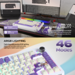 Tastatura Mehanicka Gaming Fantech MK921 Maxfit 8 Wireless ONE PIECE - GEAR5 (white switch) - Slika 5