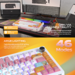 Tastatura Mehanicka Gaming Fantech MK921 Maxfit 8 Wireless ONE PIECE - NAMI (white switch) - Slika 5