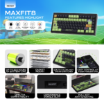 Tastatura Mehanicka Gaming Fantech MK921 Maxfit 8 Wireless ONE PIECE - ZORO (brown switch) - Slika 4