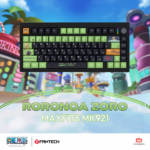 Tastatura Mehanicka Gaming Fantech MK921 Maxfit 8 Wireless ONE PIECE - ZORO (white switch) - Slika 3
