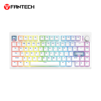 Tastatura Mehanicka Gaming Fantech MK921 Maxfit 8 Wireless white white switch