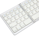 Tastatura Wireless sa touchpadom rasklopiva bela - Slika 3