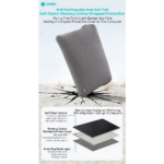 Torba za laptop Coteci MB-082 15-16 inch siva - Slika 5