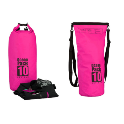 Vodootporna suva torba EL 10L pink