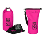 Vodootporna torba Dry Bag 20L pink - Slika 2
