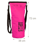 Vodootporna suva torba EL 30L pink - Slika 2