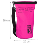 Vodootporna torba 5L pink - Slika 6