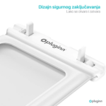 Vodootporna torbica Pluginn 7.2" bela - Slika 3