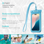 Vodootporna torbica Pluginn 7.2" plava - Slika 2