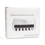 Wireless punjac + 5xUSB + Type C EL01 crni - Slika 5