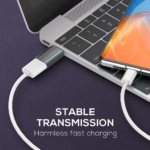 Adapter LDNIO LC140 USB na Type C sivi - Slika 7