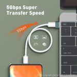 Adapter LDNIO LC150 Type C na USB sivi - Slika 5