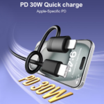 Adapter LDNIO LC270 Lightning na Type C zlatni - Slika 5
