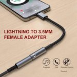 Adapter LDNIO LSY80i za slusalice iPhone Lightning na 3.5mm beli - Slika 6