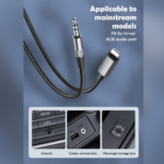 Adapter LDNIO LSY81i iPhone Lightning na 3.5mm muski beli 1m - Slika 10