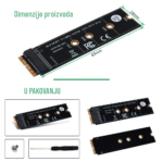 Adapter M.2 NVMe za MacBook Air i Pro - Slika 6