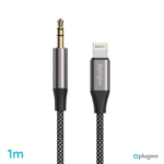 Adapter Pluginn 3.5mm na Lightning 1m crni - Slika 2