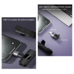 Adapter Type C na Lightning OTG EL sivi - Slika 2