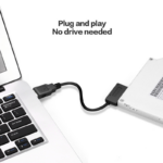 Adapter USB 3.0 na SATA 7+6 13pin za laptop opticki uredjaj - Slika 4