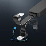 Adapter Wiwu za slusalice i punjenje iPhone lighting crni - Slika 5