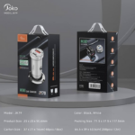 Auto punjac KONFULON JK79, 3A, QC3.0 22.5W, PD 30W crni - Slika 7
