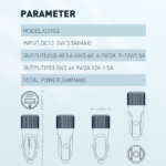 Auto punjac LDNIO C510Q PD/QC3.0 38W sa Type C na iPhone lightning kablom - Slika 9