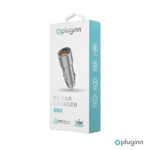 Auto punjac Pluginn PI-40, PD 20W, QC 3.0 18W, sivi - Slika 5