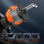 Auto stalak za ventilaciju LDNIO MA23 15W Wireless magnetic crni - Slika 6