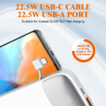 Back up baterija LDNIO PQ19 10000mAh, bela - Slika 7