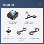 Bezicni Audio adapter LWD crni - Slika 11