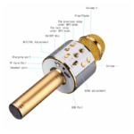 Bluetooth mikrofon roze - Slika 7