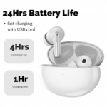 Bluetooth slusalice Airpods Soke XY-70 ANC bele - Slika 5