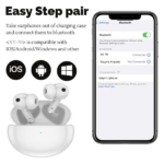 Bluetooth slusalice Airpods Soke XY-70 ANC bele - Slika 7