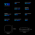 Bluetooth slusalice Airpods Soke Y30 bez - Slika 8