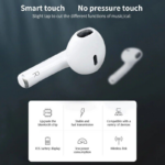 Bluetooth slusalice Airpods T-phox Pro bele HQ - Slika 7