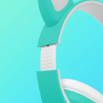 Bluetooth slusalice Cat Ear JST-28 mint - Slika 3
