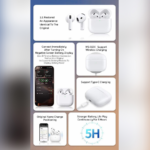 Bluetooth slusalice Coteci MS-020 bele - Slika 3