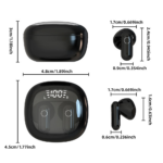 Bluetooth slusalice EL SK37 crne HQ - Slika 9