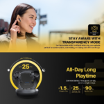 Bluetooth slusalice Fantech FT20 Groove ANC crne - Slika 8