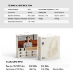 Bluetooth slusalice Fantech GO Vibe WH05 bez - Slika 10