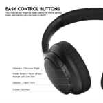 Bluetooth slusalice Fantech GO Vibe WH05 crne - Slika 6