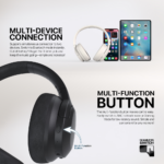 Bluetooth slusalice Fantech GO Vibe WH05A sive - Slika 10