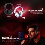 Bluetooth slusalice Fantech Stellar WHG05 bele - Slika 6