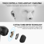 Bluetooth slusalice Fantech TX-1 Pro Mithril bele - Slika 8