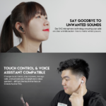 Bluetooth slusalice Fantech TX-3 Groove Aurora crne - Slika 11