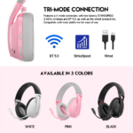 Bluetooth slusalice Fantech WHG01 Tamago Sakura - Slika 7