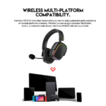 Bluetooth slusalice Fantech WHG02 Harmony crne - Slika 6
